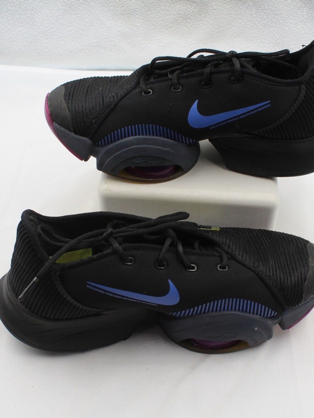 Size 8 - Nike Air Zoom SuperRep 2 Black Red Plum W